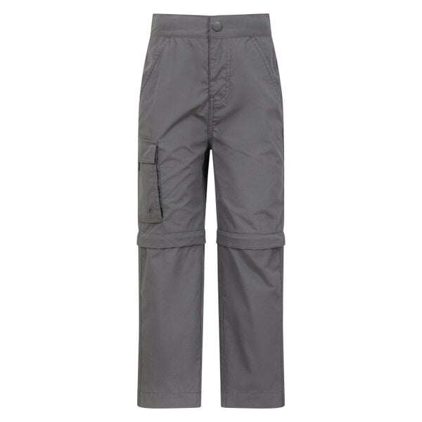 Mountain Warehouse Kids Zip-Off Active Trousers - Grey