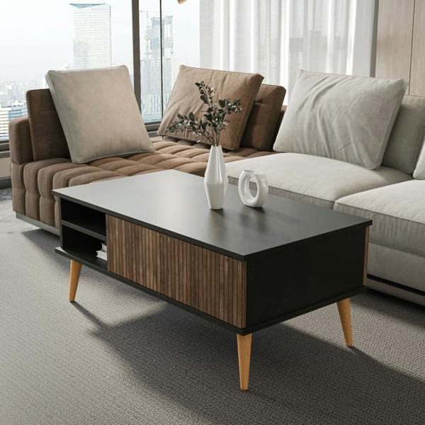 Decorotika Como 110 cm Modern Coffee Table