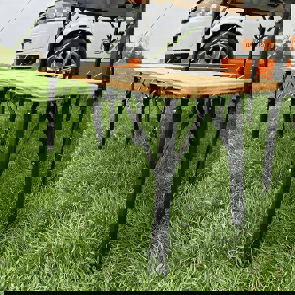 OLPRO Folding Bamboo Bench Set of Two