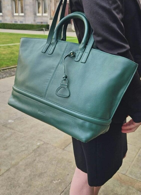 SADDLER Victoria Oversize East West Tote Bag for Women - handmade by Saddler