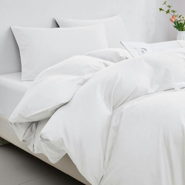 Ezysleep 100% Egyptian Cotton Silver Duvet Cover Set