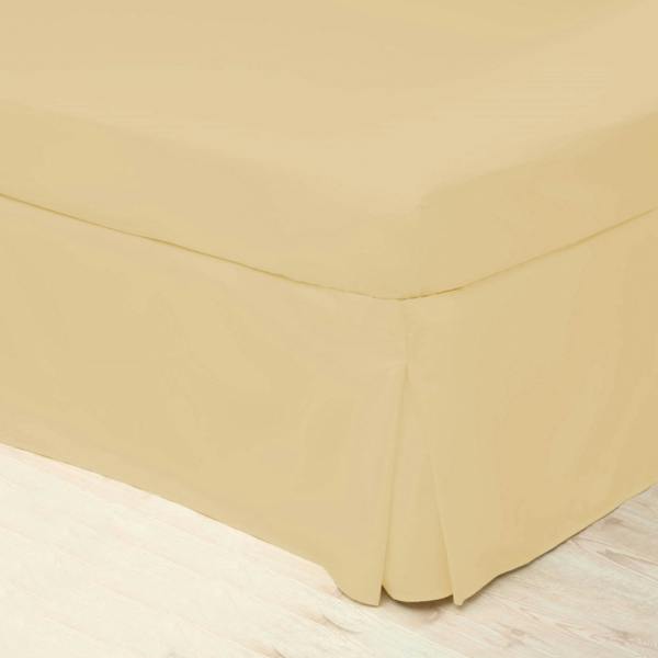 Belledorm Easycare Percale Platform Valance - Honeydew - 