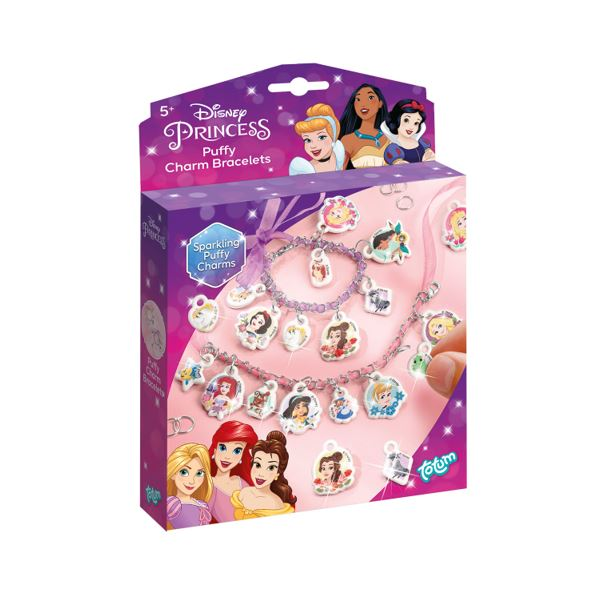 Totum Disney Princess Puffy Charm Bracelets