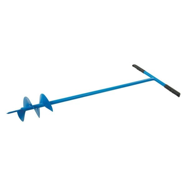 1.1m Steel Hole Auger 5" / 127mm Post Pole Diameter Tool Digging Turning Soil Loops