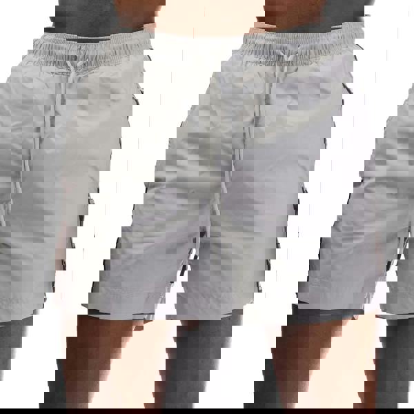 Hugo Mens Fab Tape Logo Swim Shorts - Grey