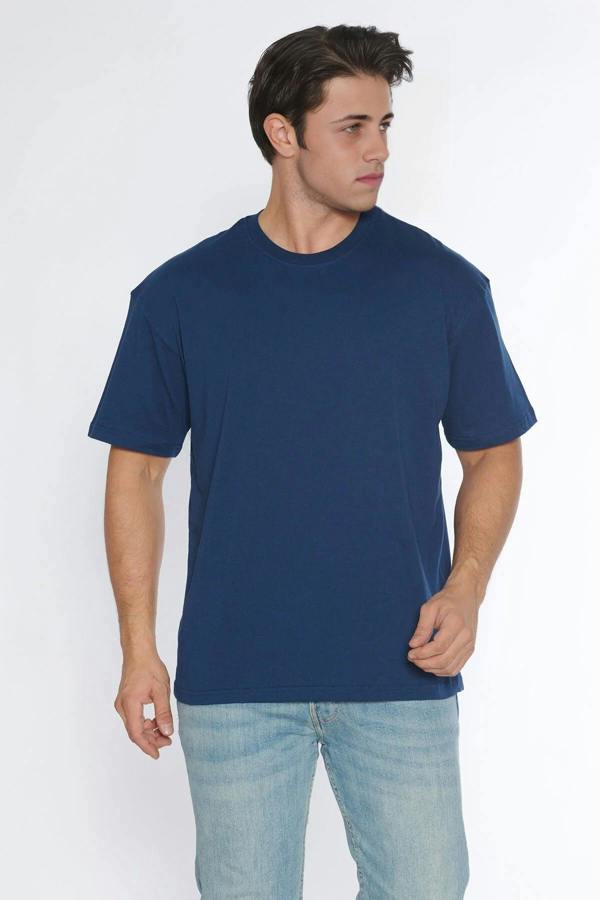 WOVCOR Crew Neck 100% Cotton Oversize Men's T-Shirt