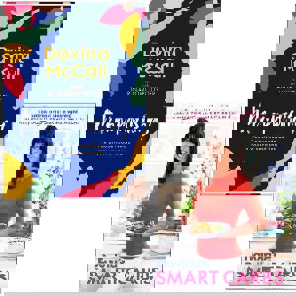 Davina McCall Collection 2 Books Set (Menopausing [Hardcover] & Davina's Smart Carbs)