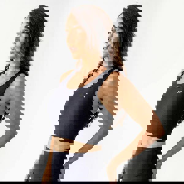 Kecks Black Active Sports Bra