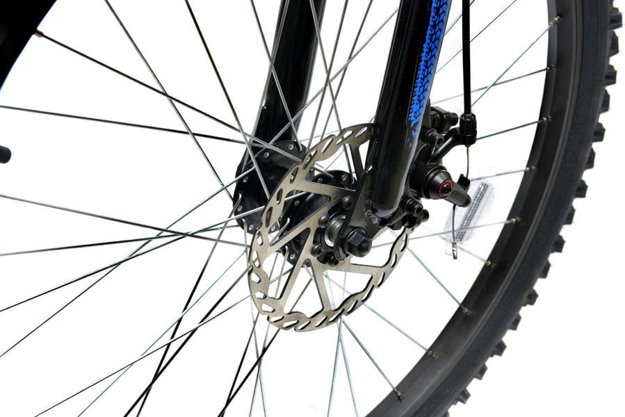 Basis Bikes Basis 1 Full Suspension Mountain Bike - 26" Wheel - 18 Speed Black Blue