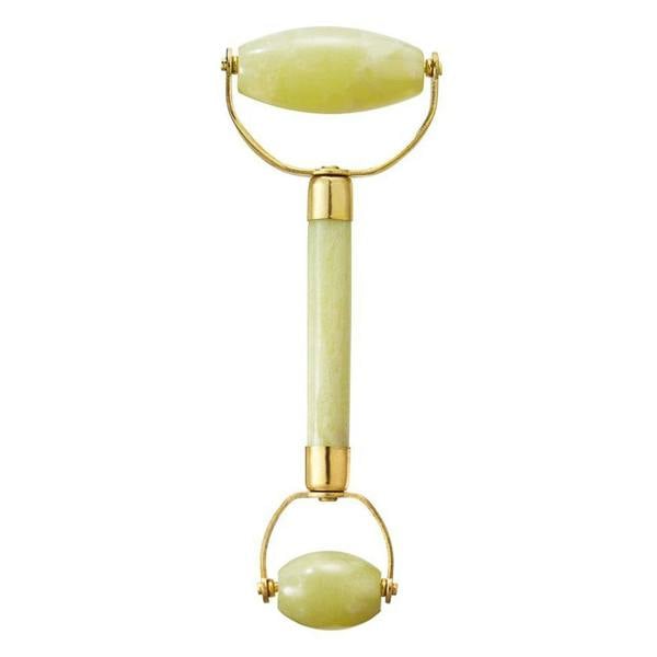 White Lotus Beauty Natural Chemical Free Jade Crystal Roller in a silk lined Box -