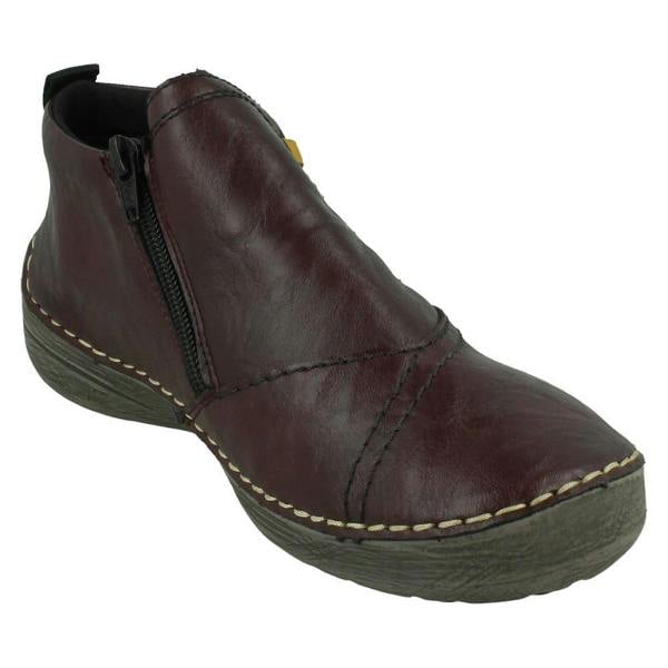 Rieker Ladies Rieker Casual Zip Ankle Boots 52584