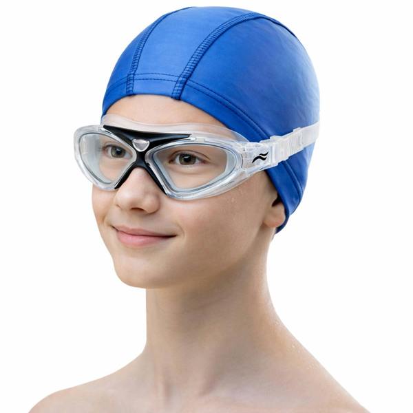 Aqua Speed Kids Anti Fog UV Wide View Swim Mask |  Boys & Girls Comfy Fit Swimming Mask