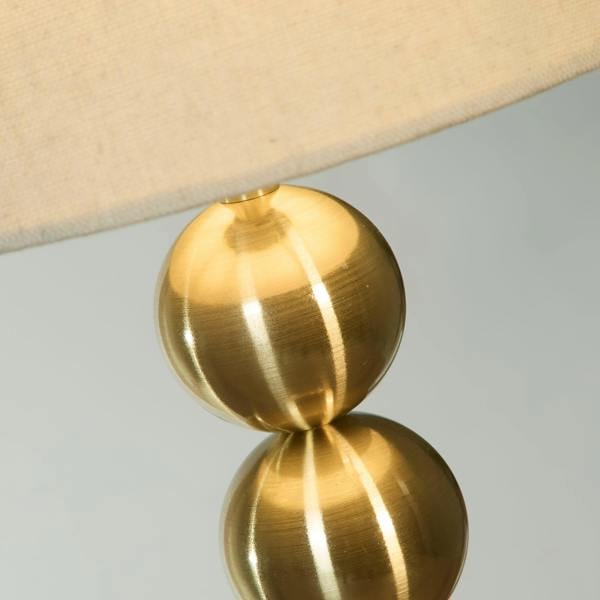 Lighting Collection Golden Bobbin table lamp
