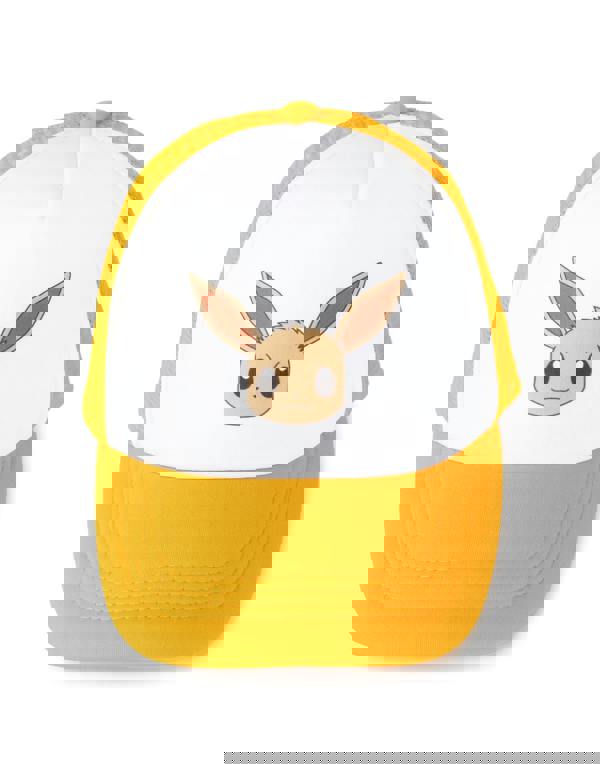 Pokemon Girls Brown Eevee Adjustable Curved Peak Cap (One Size)