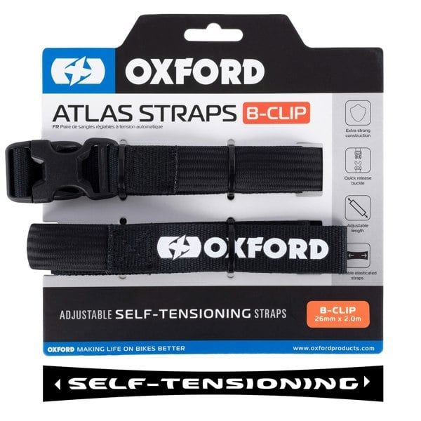 Oxford Atlas B-Clip 26mm x 2.0m (Pair)