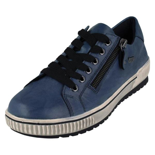 Remonte Ladies Remonte Casual Shoes With Side Zip And Remonte Tex D0700