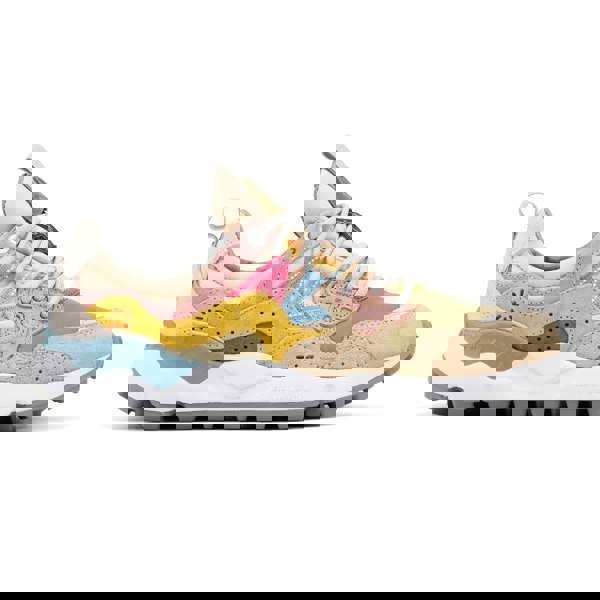 Flower Mountain Yamano 3 Women's Trainers - Khaki/Pink