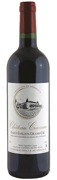 Chateau Cruzeau, Saint-Emilion Grand Cru 2021 75cl
