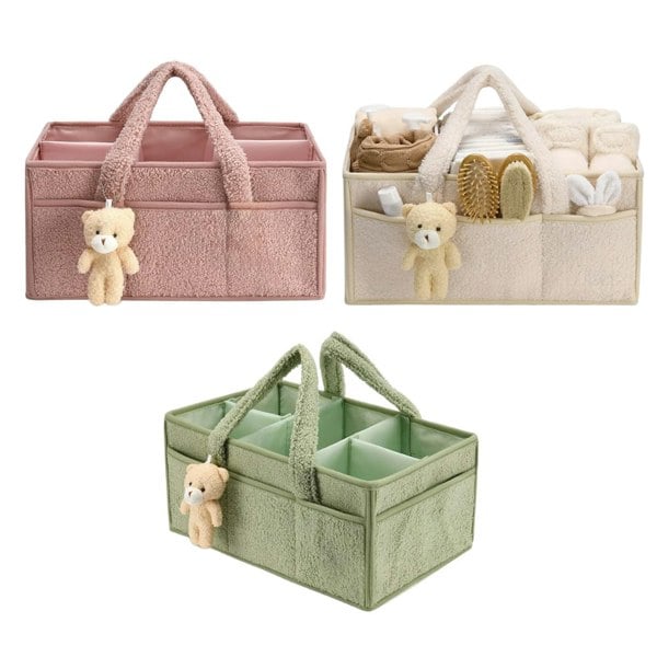 Anymom Anysort Mommy Baby Changing Bag Rectangular Plain Basket Storage Stackers And Caddies Storage Organizer