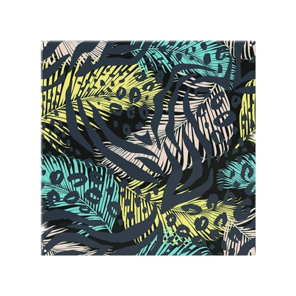 Benjamin Tate Design Animal & Tropical Print Splash Back