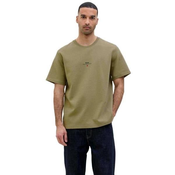 Jack And Jones Mens Royal Denim Division T-Shirt - Aloe Green - 