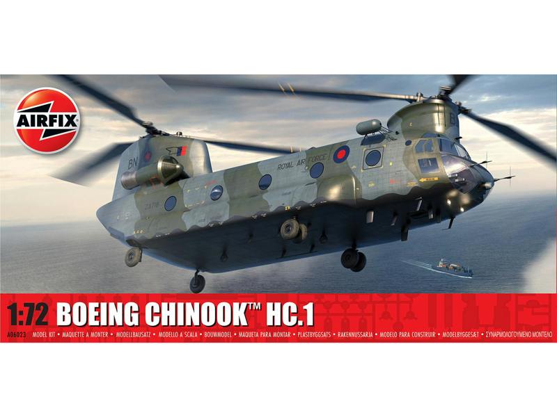 Airfix British Boeing Chinook HC.1 (1:72 Scale)