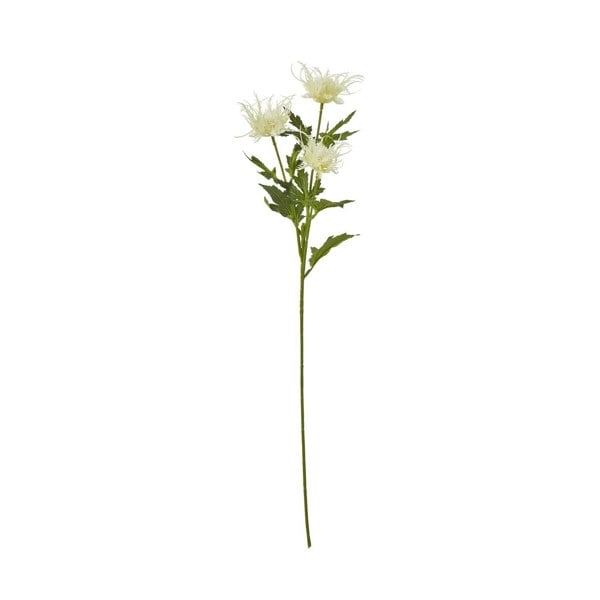Hill Interiors Sea Holly Spray Artificial Flower - Cream