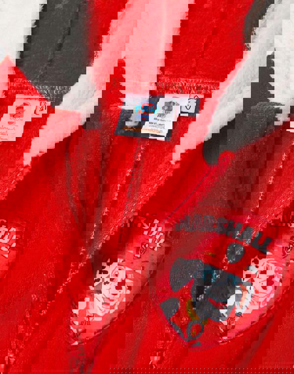 Paw Patrol Unisex Kids Red Marshall Applique Face Onesie