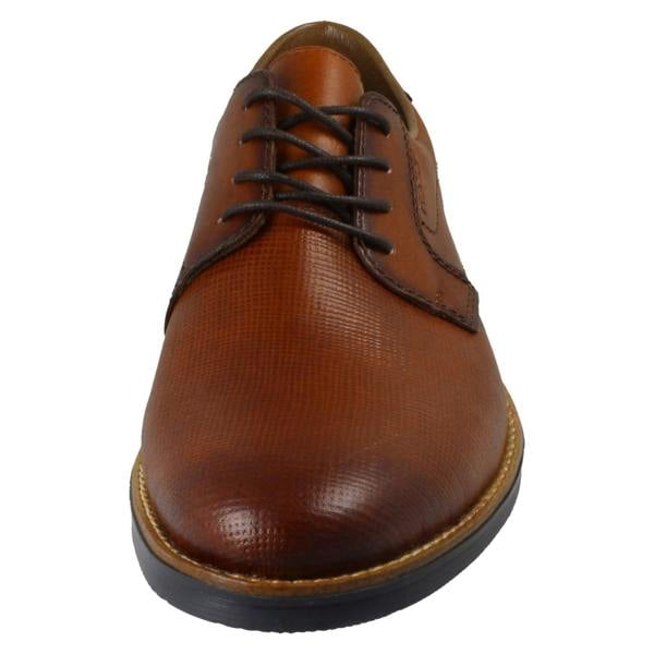 Rieker Mens Rieker Brown Leather Lace Up Shoes 13504