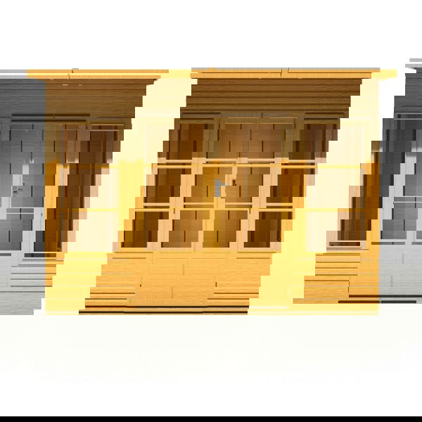 Shire Orchid 10x6G Summerhouse with curved roof - Best Shed