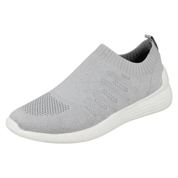 Reflex Ladies Reflex Ribbed Slip On Pumps F7092
