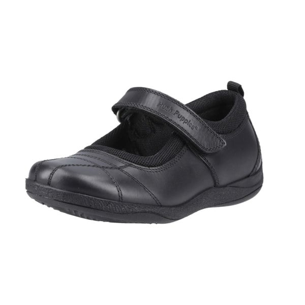 Hush Puppies Clara Junior Leather Girls's Black Shoes
