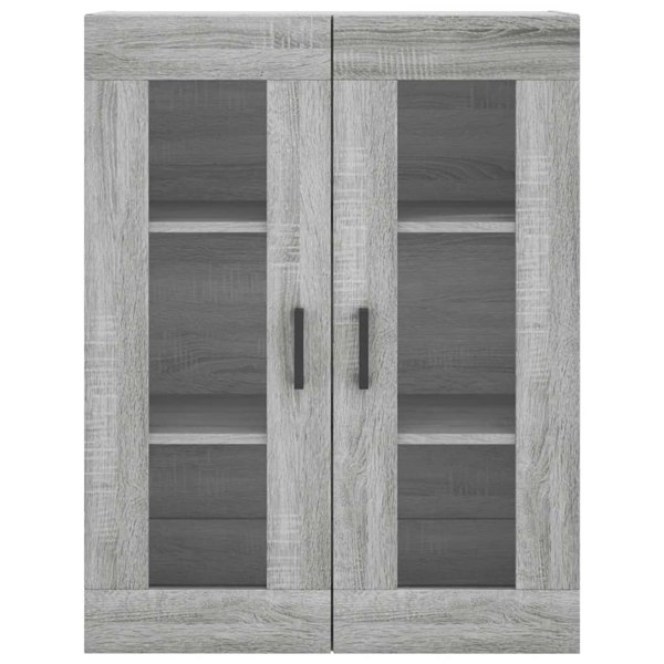 Berkfield Highboard Grey Sonoma 69.5x34x180 cm Engineered Wood