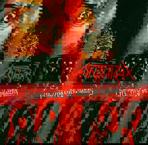 Anthrax 'Fistful of Metal & Armed and Dangerous' CD Front