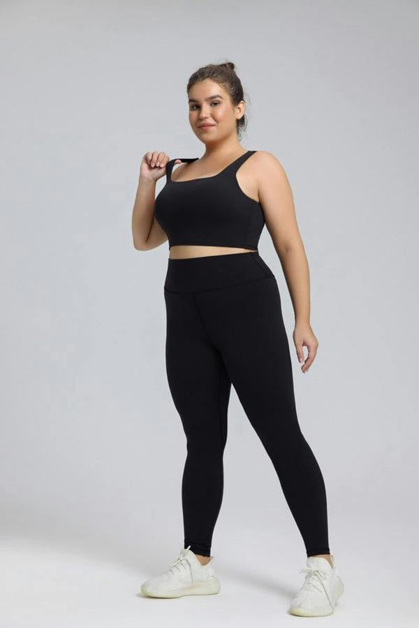 Anniou Plus Size Naked Feel Yoga Pants
