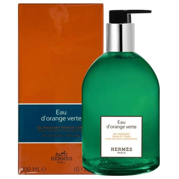 Hermes Eau D'Orange Verte Hand and Body Cleansing Gel 300ml Recharge - Refillable