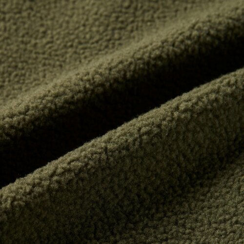 Regatta Mens Frankie Two Tone Borg Fleece Hybrid Jacket - Dark Khaki/Black