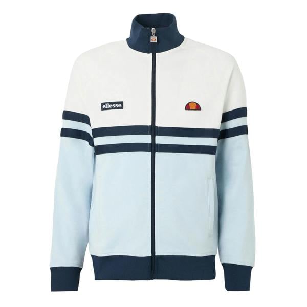 Ellesse Rimini Track Top Jacket Off White/Light Blue