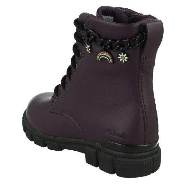 Clarks Girls Clarks Charm Detail Ankle Boots Evyn Charm K