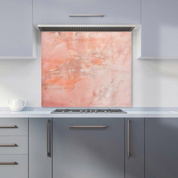 Warren Reed - Designer Pink Grunge Effect Kitchen Splashback