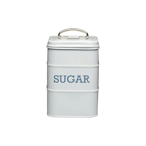 KitchenCraft Living Nostalgia French Grey Sugar Tin