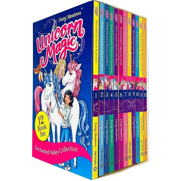 Unicorn Magic Enchanted Valley 12 Books Collection Set – Magical Unicorn Adventure Collection