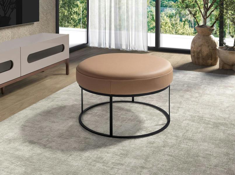 Angel Cerdá Brown Leather Bench 5190