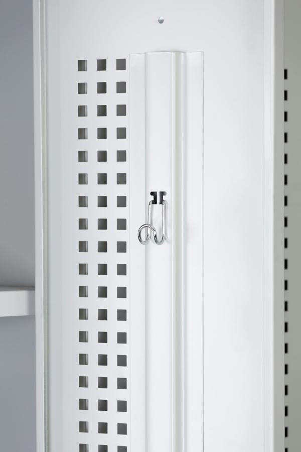 Phoenix Safe Phoenix PL 300D Series PL1133GGK 1 Column 1 Door Personal locker in Grey with Key Lock