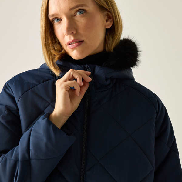 Regatta Womens Freyla Padded Jacket - Navy
