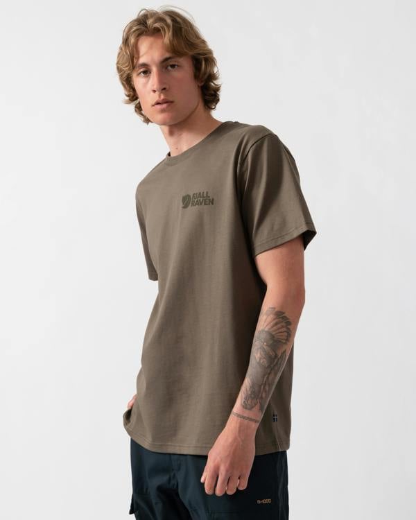 Fjallraven Heavy Classic Mens T-Shirt - Laurel Green 625