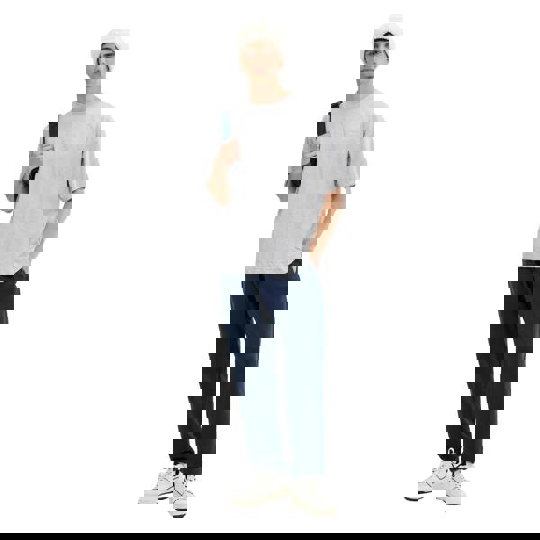 Ellesse Mens Suisio T-Shirt - Light Grey Marl - 