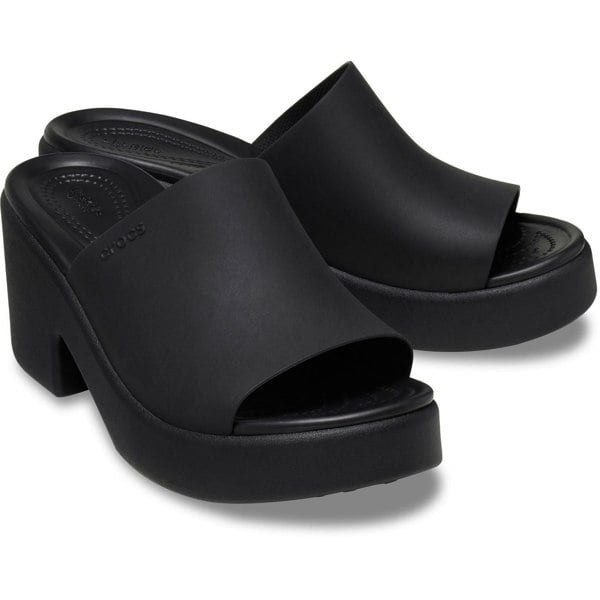 Crocs Brooklyn Heel Women's Black Sandals