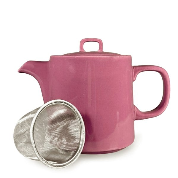 Pink Teapot with Infuser