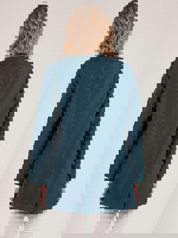 PennyPlain Raincoat - Peacock